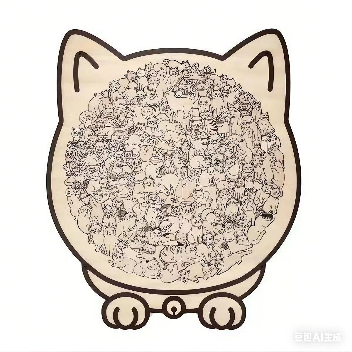 Quebra-Cabeça Felino Premium