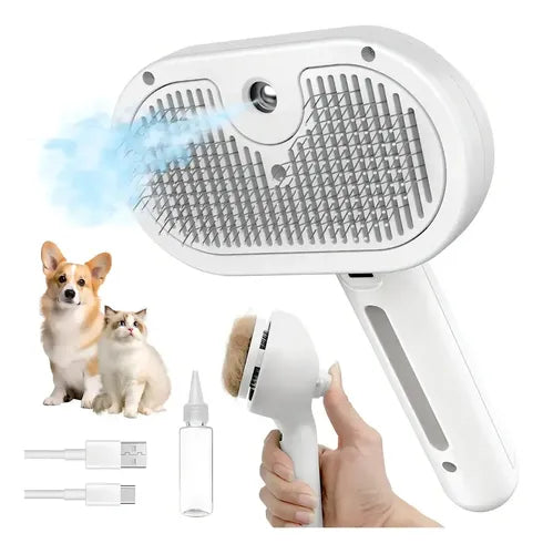 Escova Spray com Vapor Pets