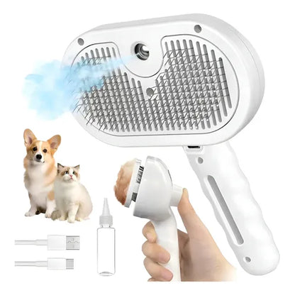 Escova Spray com Vapor Pets