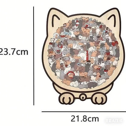 Quebra-Cabeça Felino Premium