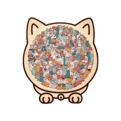 Quebra-Cabeça Felino Premium