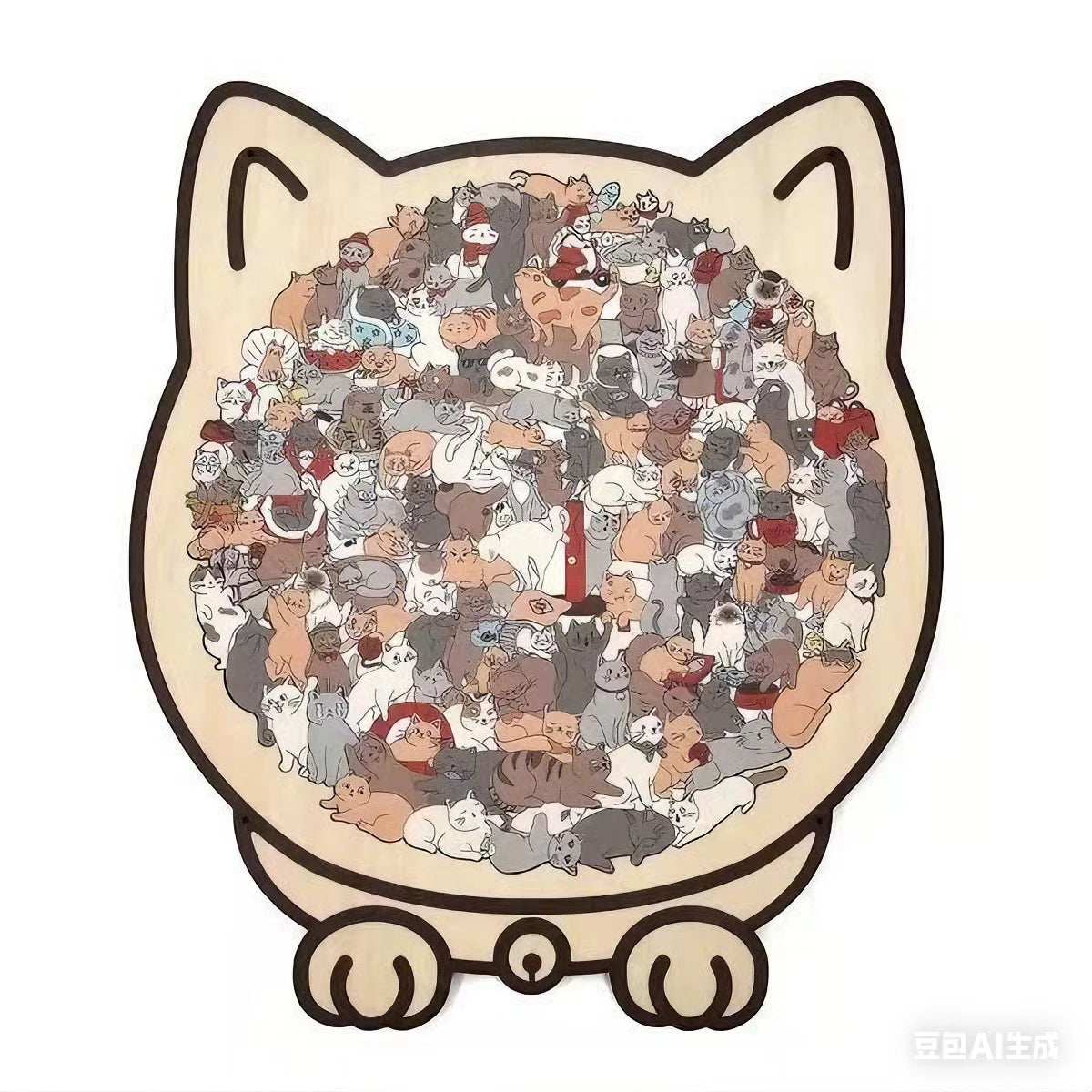 Quebra-Cabeça Felino Premium