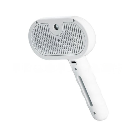 Escova Spray com Vapor Pets - produto branco