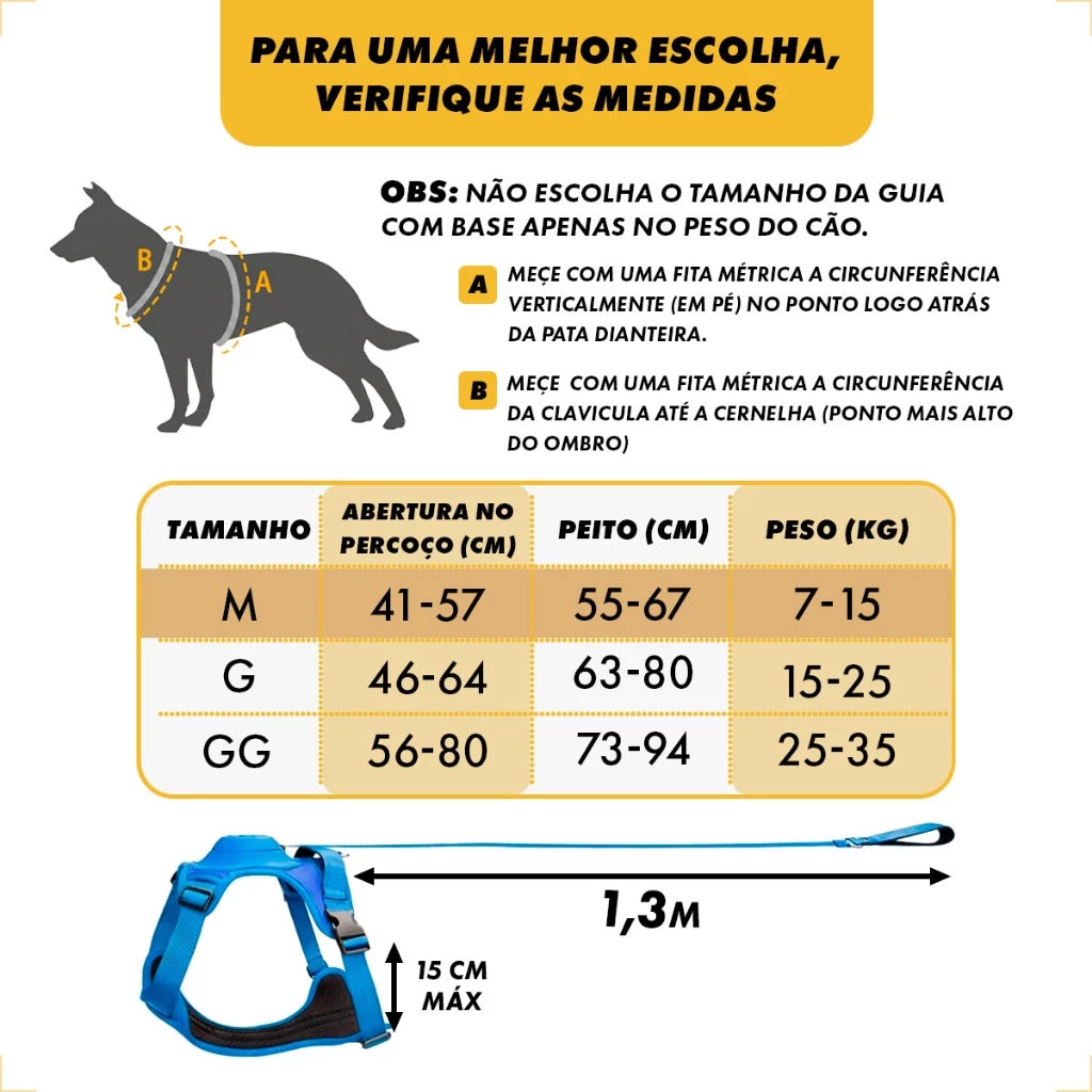 Peitoral Anti-Puxão Pro