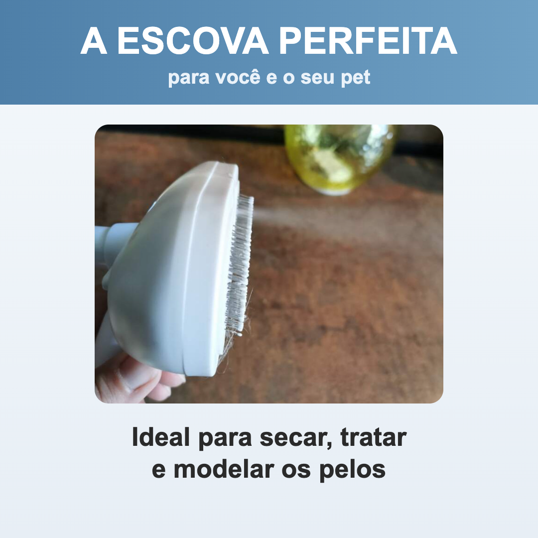 A escova perfeita para você e seu pet