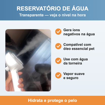 Reservatório de água transparente
