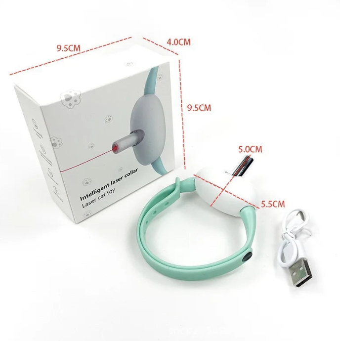 Coleira Laser Interativa