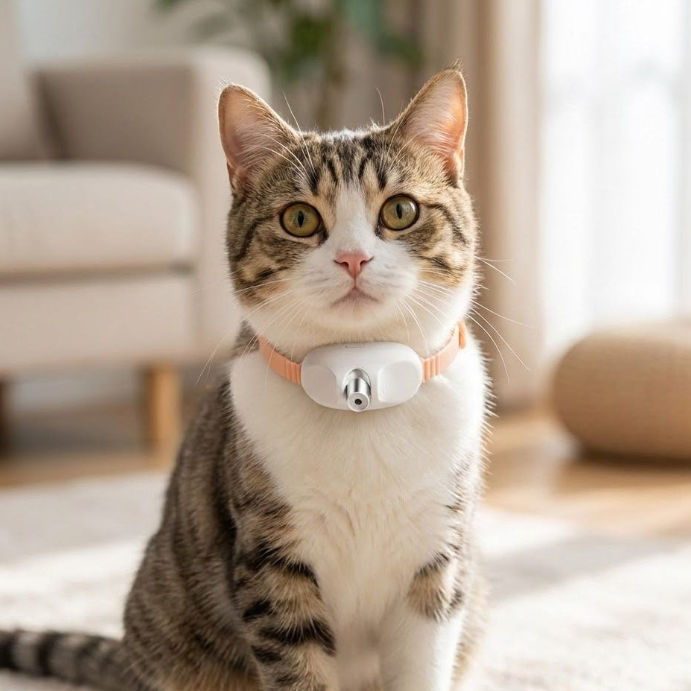 Coleira Laser Interativa