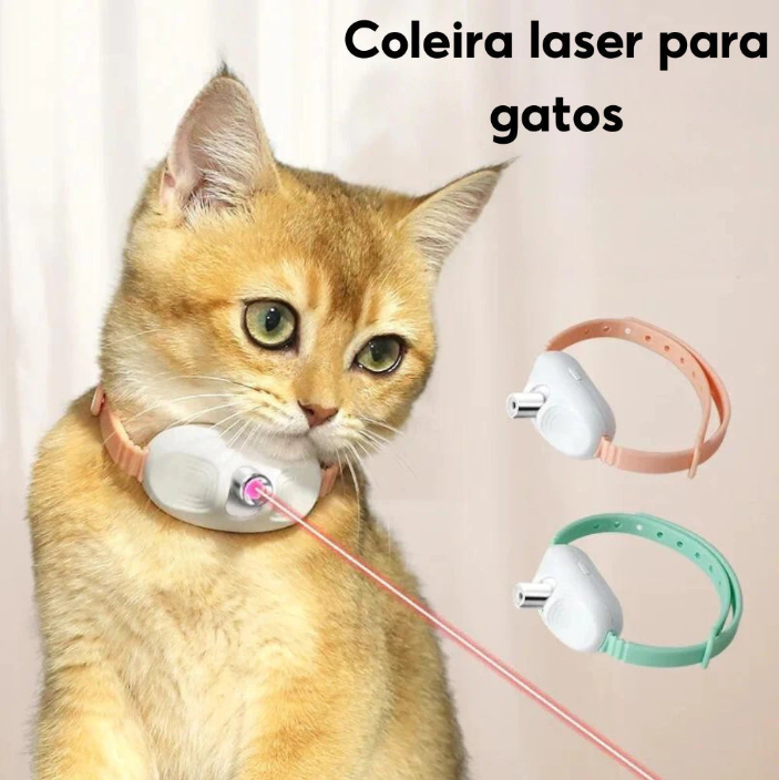 Coleira Laser Interativa